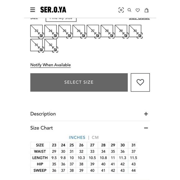 Revolve SER.O.YA Skirt Womens Size 25 Skylight Zuri Micro Mini Distressed Denim - Picture 12 of 13